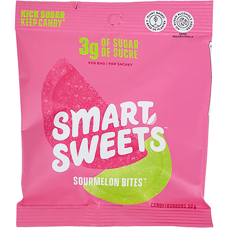 Sourmelon Bites Sweetened with Stevia